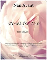 Roses for Oso piano sheet music cover